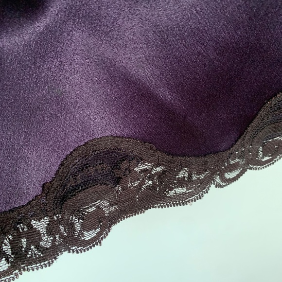 Purple silky skirt - Picture 5 of 5